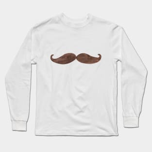 moustache Long Sleeve T-Shirt